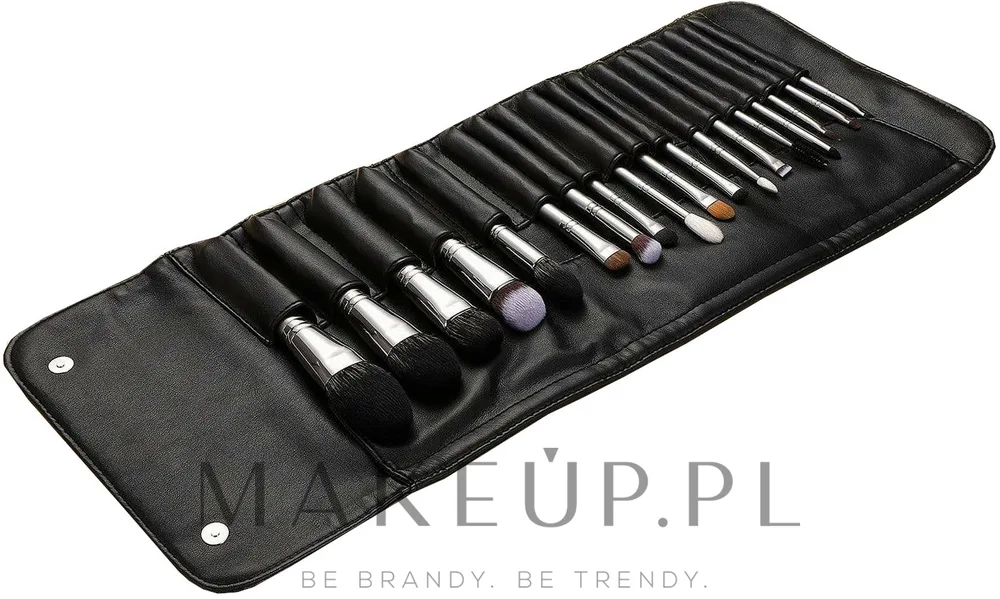 Набор кистей для макияжа Eigshow Beauty Magician Series Complete Brush Kit Galaxy Silver 18 шт