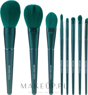 Набор кистей для макияжа Eigshow Beauty Jade Green Brush Kit With Bag 8 шт