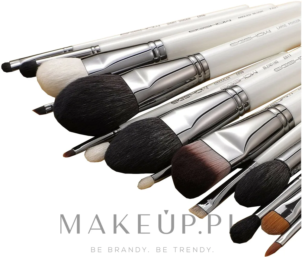 Набор кистей для макияжа Eigshow Beauty Master Series Classic Brush Kit Light Gun Black 15 шт
