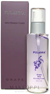 Тоник для лица Pulanna Grape Skin Firming Toner укрепляющий, ночной, с виноградом, 60 мл, Польша