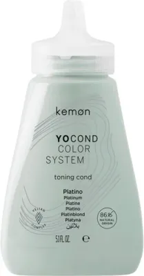 Тонирующий кондиционер для волос оттенок Платина Kemon Yo Cond Color System, 250 мл