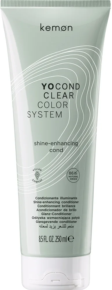 Нейтральный кондиционер для блеска волос Kemon Yo Cond Color System Clear, 250 мл