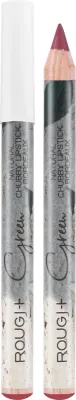 Помада-карандаш для губ Rougj+ Green Natural Chubby
