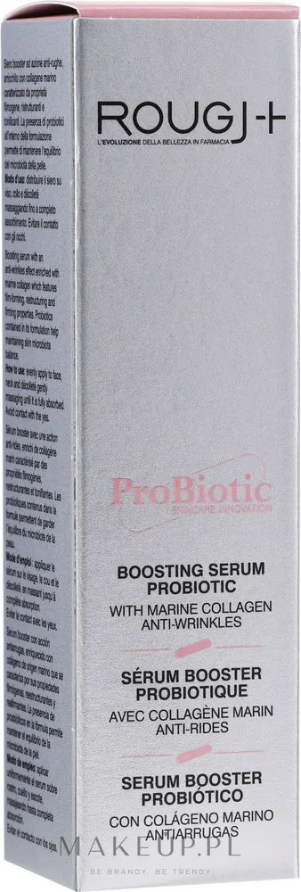 Сыворотка-бустер для лица Rougj+ ProBiotic Collagene коллагеновая с маслами марулы и арганы 30 мл