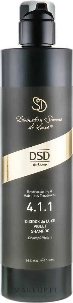 Simone DSD De Luxe Simone DSD De Luxe Dixidox de Luxe Violet Shampoo - Шампунь Simone DSD Dixidox de Luxe Violet фиолетовый для блонда и седых волос 500 мл