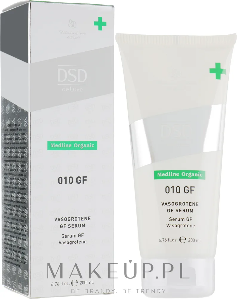 Сыворотка для ускорения роста волос Simone DSD De Luxe Medline Organic Vasogrotene Gf Serum, 200 мл