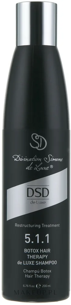 Simone DSD De Luxe Simone DSD de Luxe Botox Hair Therapy de Luxe Shampoo - Шампунь Simone DSD Botox Hair Therapy регенерирующий с гиалуроновой кислотой и шёлком 200 мл