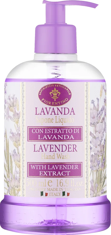 Жидкое мыло Saponificio Artigianale Fiorentino Lavender лавандовое, 500 мл