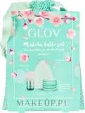 Набор Glov Matcha Latte кисть кабуки 5 многоразовых дисков для снятия макияжа и косметичка — фото 2