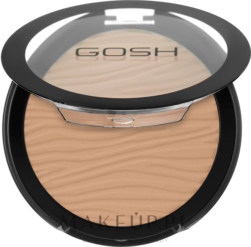 Компактная пудра Gosh Copenhagen Dextreme High Coverage Powder для лица высокого покрытия, 9 г, оттенок 06 - Honey