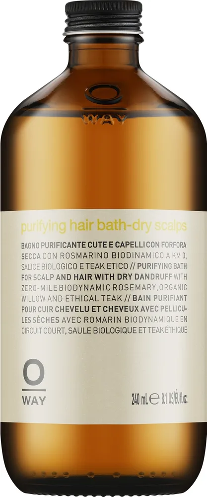 Шампунь Oway Purifying Hair Bath против перхоти для сухой кожи головы 240 мл
