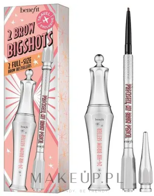 Набор для бровей Benefit 2 Brow Bigshots карандаш и фиксирующий гель 0,08 г + 7 мл