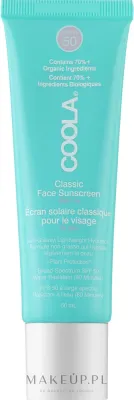 Лосьон для лица Coola Classic SPF 50 солнцезащитный с белым чаем органический 50 мл