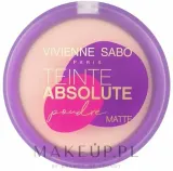 Матирующая компактная пудра Vivienne Sabo Teinte Absolute Matte для лица, 6 г, оттенок 04 - Beige tan — фото 1