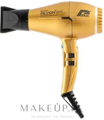 Фен для волос Parlux Alyon 2250 Вт золотой, мотор K-Advance Plus, поток 84 куб. м