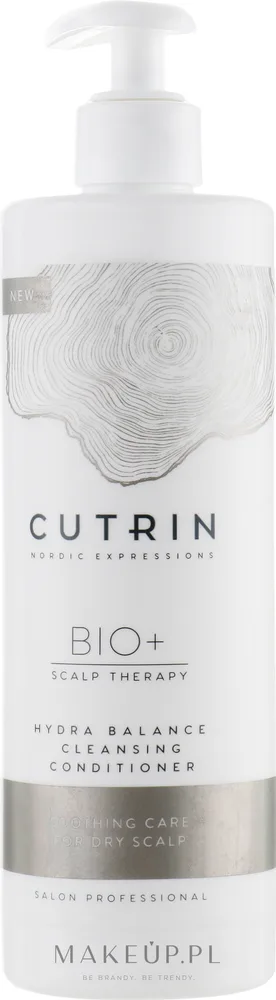 Очищающе-увлажняющий кондиционер для жирных волос Cutrin Bio+ Hydra Balance Cleansing Conditioner, 400 мл