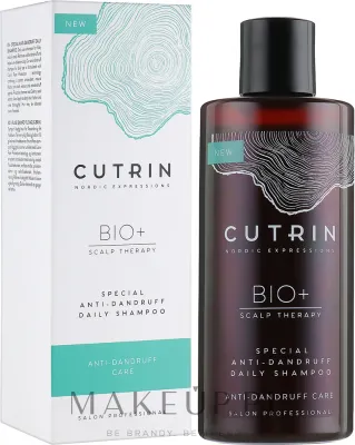 Шампунь Cutrin Bio+ Special Anti-Dandruff против перхоти с пироктоном для ежедневного применения 250 мл