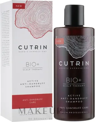 Шампунь Cutrin Bio+ Active Anti-Dandruff против перхоти с пироктоном и сельдереем 250 мл