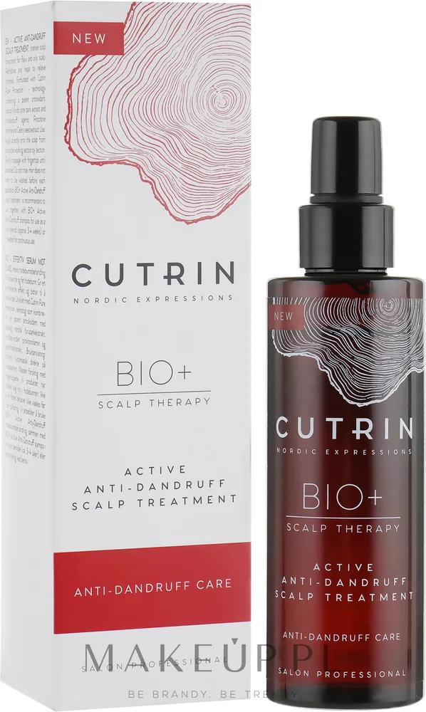 Крем для кожи головы Cutrin Bio+ Active против перхоти, себорегулирующий, с ментолом, 100 мл