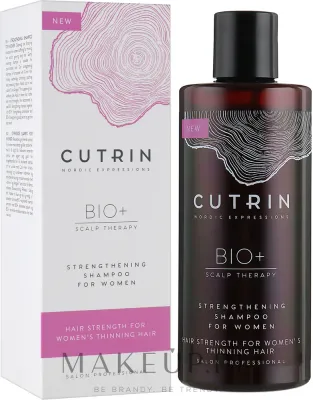 Шампунь Cutrin Bio+ Strengthening укрепляющий с овсом, розмарином и витаминами C и E 250 мл