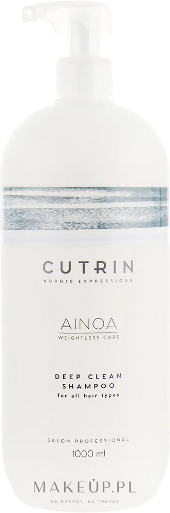 Шампунь Cutrin Ainoa Deep Clean глубоко очищающий с кокосом и молочной кислотой 300 мл