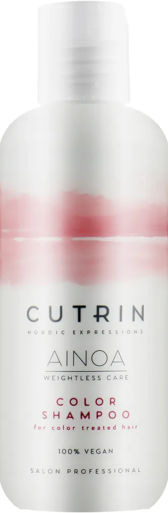 Шампунь Cutrin Ainoa Color для защиты цвета окрашенных волос с клюквой и розмарином