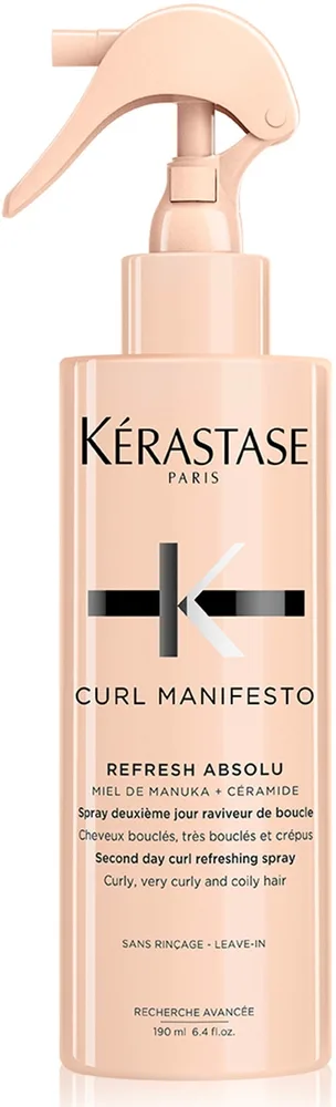 Освежающий спрей для вьющихся волос Kérastase Curl Manifesto Refresh Absolu, 190 мл