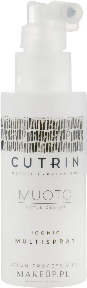 Термозащитный спрей для волос Cutrin Muoto Iconic Multispray, 100/200 мл, Финляндия