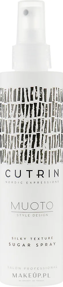 Текстурирующий сахарный спрей для волос Cutrin Muoto Silky Texture Sugar Spray, 200 мл