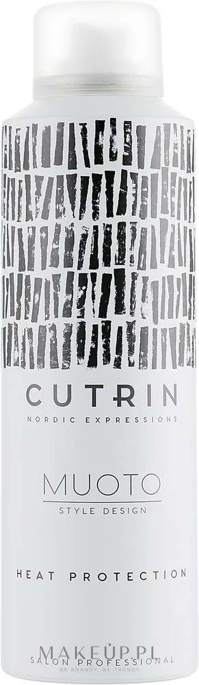 Термозащитный спрей для волос Cutrin Muoto Heat Protection Spray, 200 мл, Финляндия