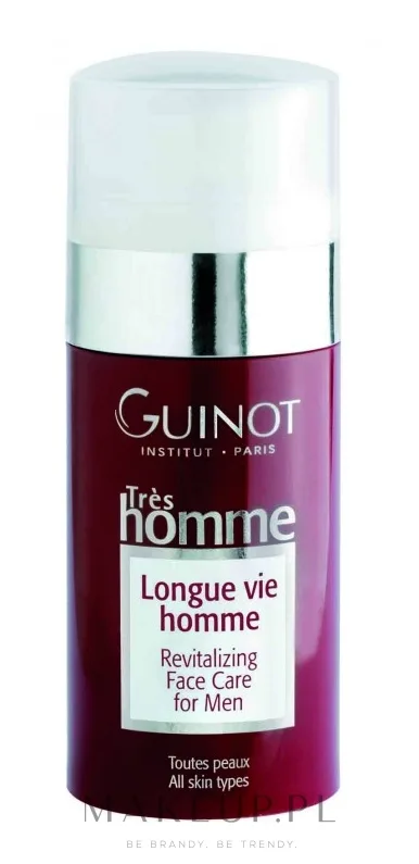 Крем-сыворотка для лица Guinot Longue Vie Homme для мужчин ревитализирующий 50 мл