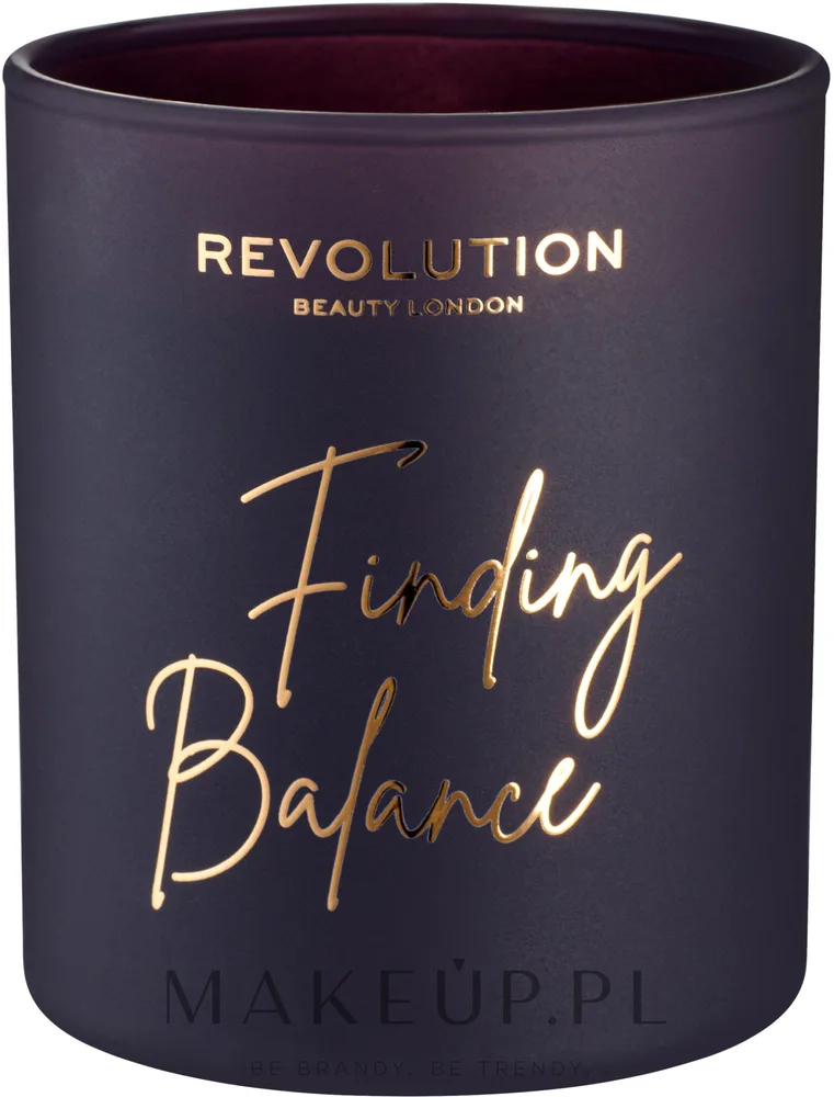 Makeup Revolution Finding Balance / Ароматическая свеча из соевого воска, имбирь, грейпфрут и лилия, 200 г