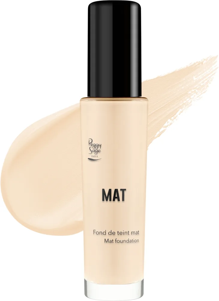 Тональный крем Peggy Sage Fond De Teint Mat матирующий, 30 мл, оттенок 0N - Beige ivoire