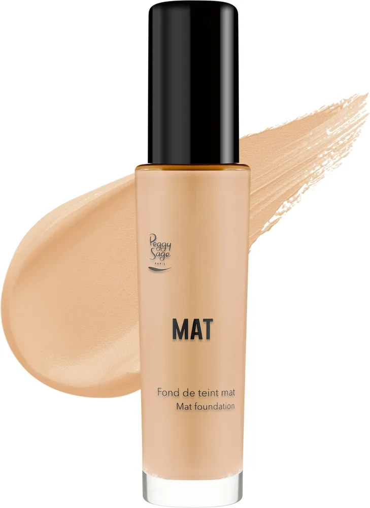 Тональный крем Peggy Sage Fond De Teint Mat матирующий, 30 мл, оттенок 3N - Beige eclat