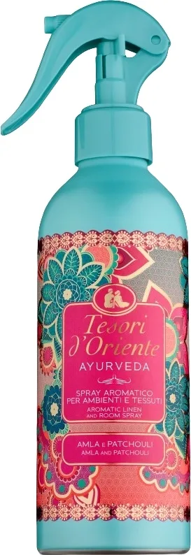 Tesori d`Oriente Odświeżacz powietrza w sprayu - Ароматический спрей для дома Tesori d'Oriente Ayurveda цитрусовый 250 мл