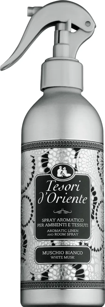 Tesori d`Oriente Odświeżacz powietrza w sprayu - Ароматический спрей для дома Tesori d'Oriente White Musk белый мускус 250 мл