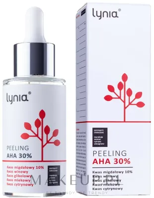 Кислотный пилинг для лица AHA 30% Lynia Peeling AHA 30%, 30 мл, Польша
