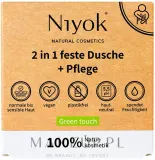 Мыло для рук и тела Niyok 2in1 Green Touch зелёное, 80 г — фото 1
