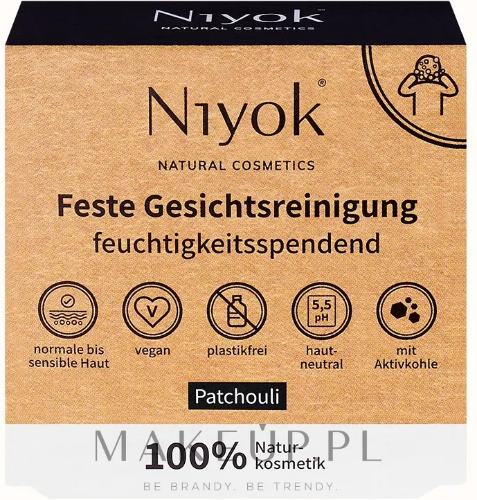 Мыло для умывания Niyok Natural Cosmetics Patchouli пачули, 80 г