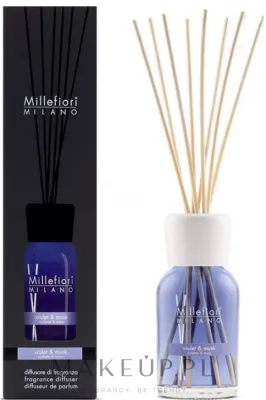 Ароматический диффузор Millefiori Milano Natural Violet & Musk