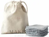 Набор Nudo Nature Made Skin Essentials спонж конжак мочалка люфа 7 многоразовых дисков и сумка-шоппер — фото 3