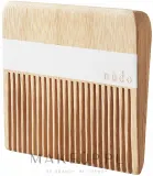 Набор Nudo Nature Made Bamboo Essentials бамбуковые ватные палочки 200 шт зубная щетка щетка для ногтей расческа и сумка — фото 4