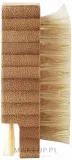 Набор Nudo Nature Made Bamboo Essentials бамбуковые ватные палочки 200 шт зубная щетка щетка для ногтей расческа и сумка — фото 6