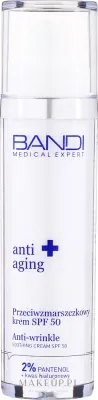 Крем для лица Bandi Medical Expert с 2% пантенолом и гиалуроновой кислотой SPF 50 50 мл