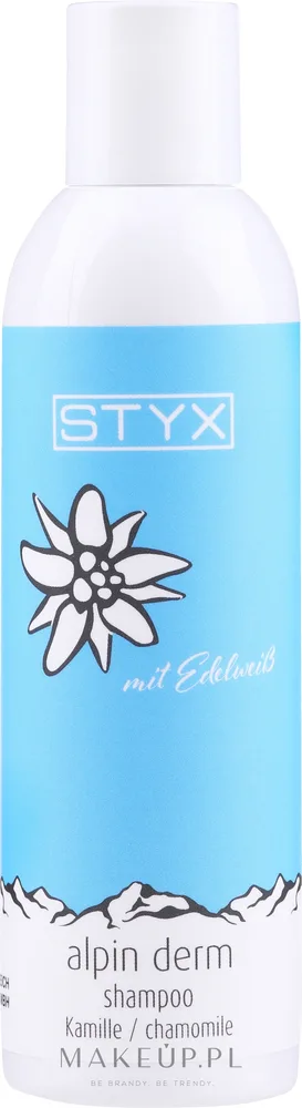 Шампунь Styx Naturcosmetic Alpin Derm с ромашкой и кобыльим молоком лечебный 200 мл