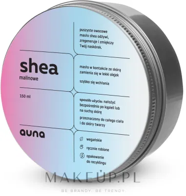 Масло-баттер для лица и тела Auna Shea Malina с малиновым маслом питательное