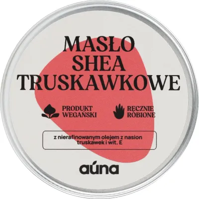 Масло-баттер для лица и тела Auna Shea Truskawka с маслом семян клубники