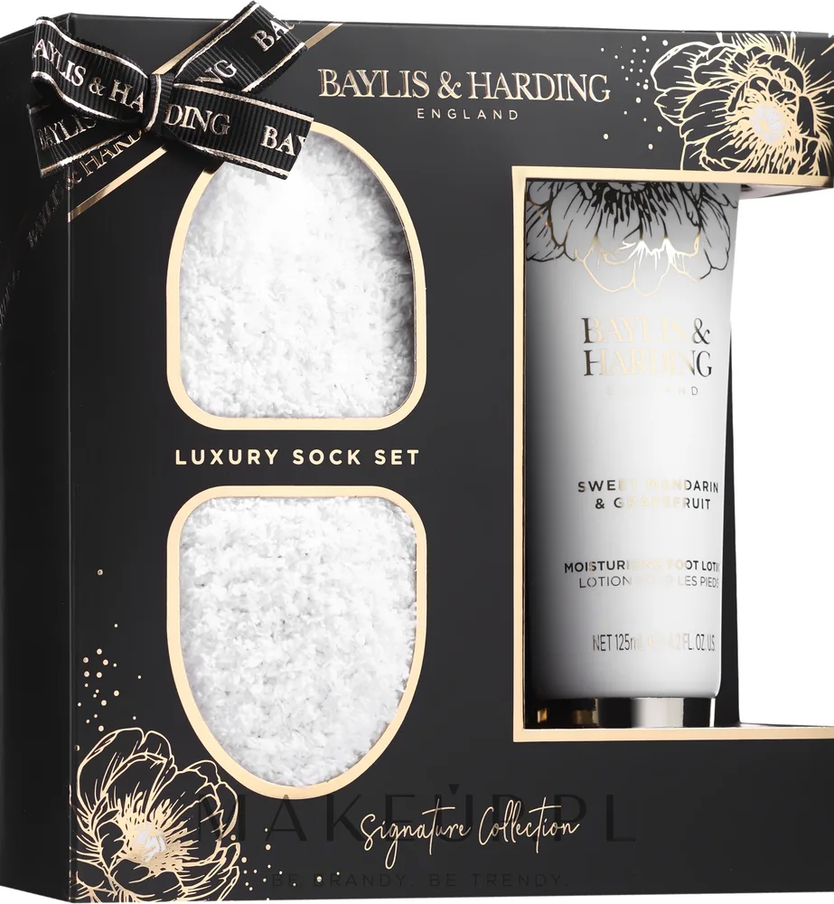 Набор Baylis & Harding Sweet Mandarin & Grapefruit лосьон для ног 125 мл и носки
