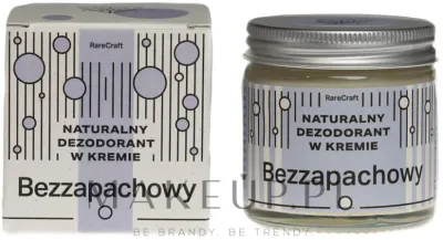 Натуральный крем-дезодорант RareCraft Bezzapachowy