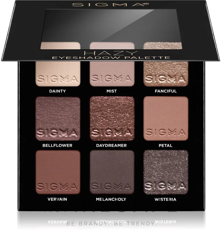 Палетка теней для век Sigma Beauty Eyeshadow Palette 9 оттенков, оттенок Fiery